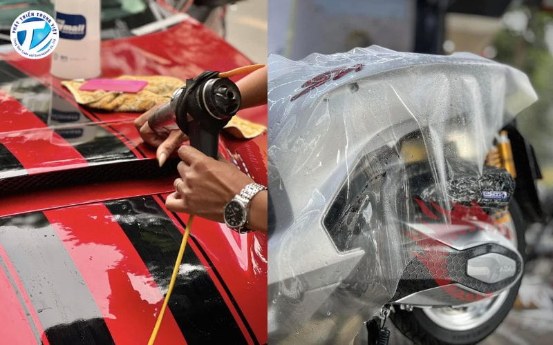 Dán decal bảo vệ lớp sơn nguyên bản